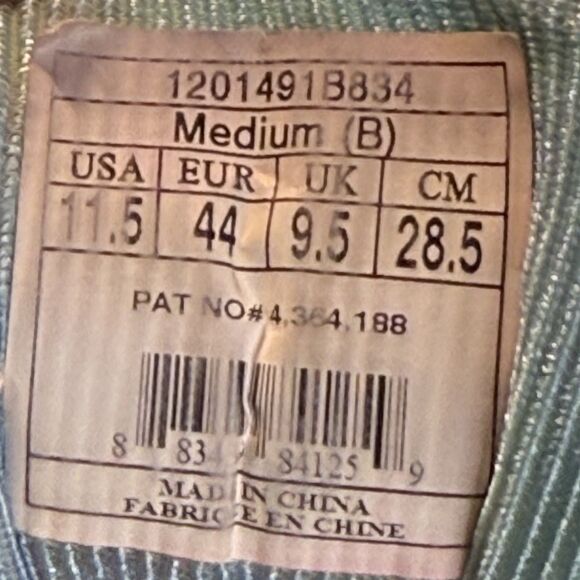 Brooks Ravenna 5 Womens Sz 11.5  B Blue/Orange/Green Running Shoes (1201491B834) - Picture 4 of 8